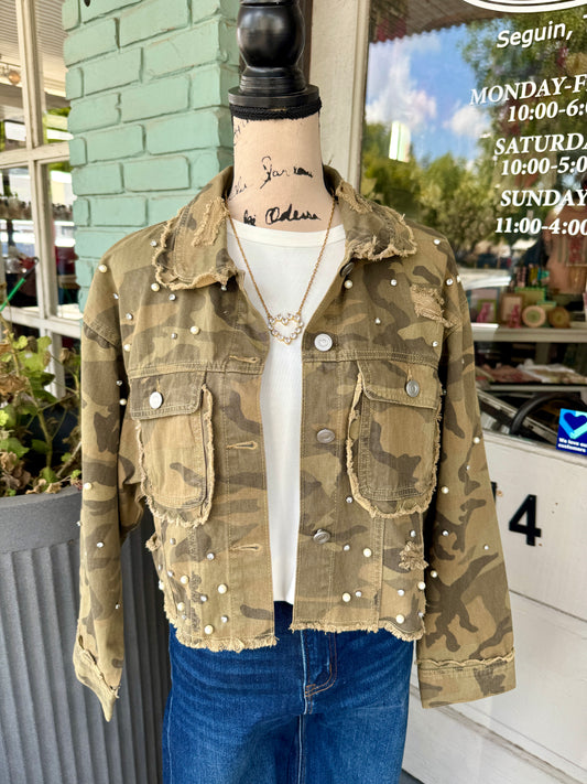 Glitzy Camo Jacket