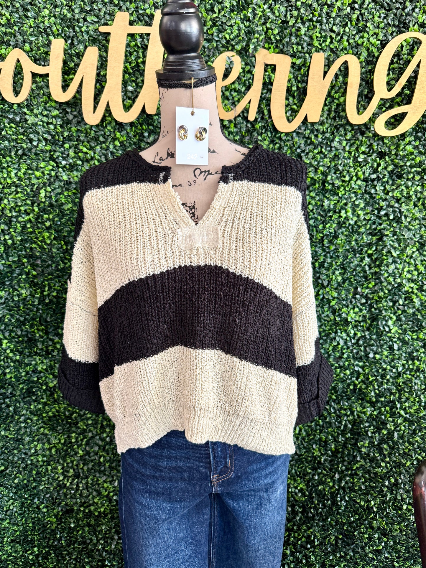 Lindy Black Sweater