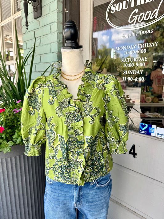 Kelsey Paisley Top