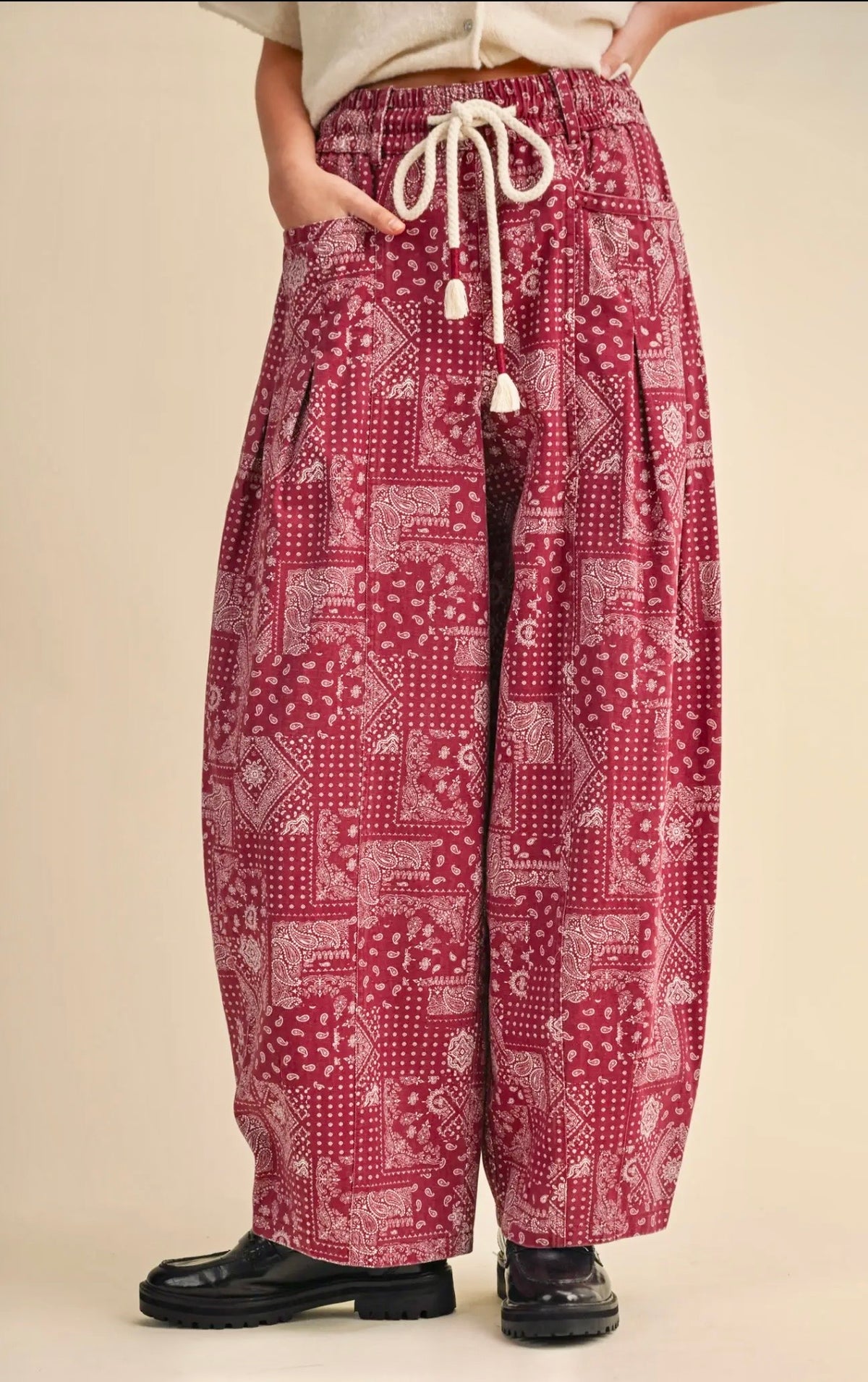 Milley Bandana Barrel Pant