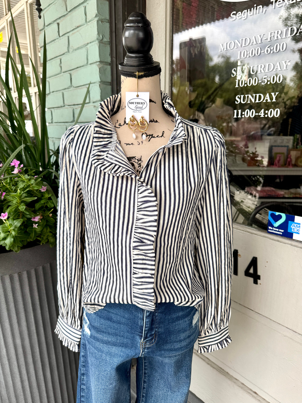 Mayson Blue Top