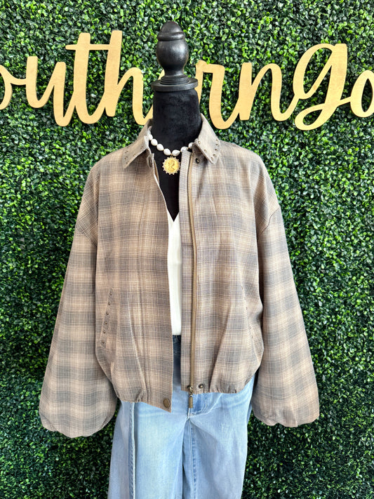 Oak Plaid Jacket
