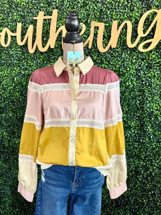 Eloise Color-block Top
