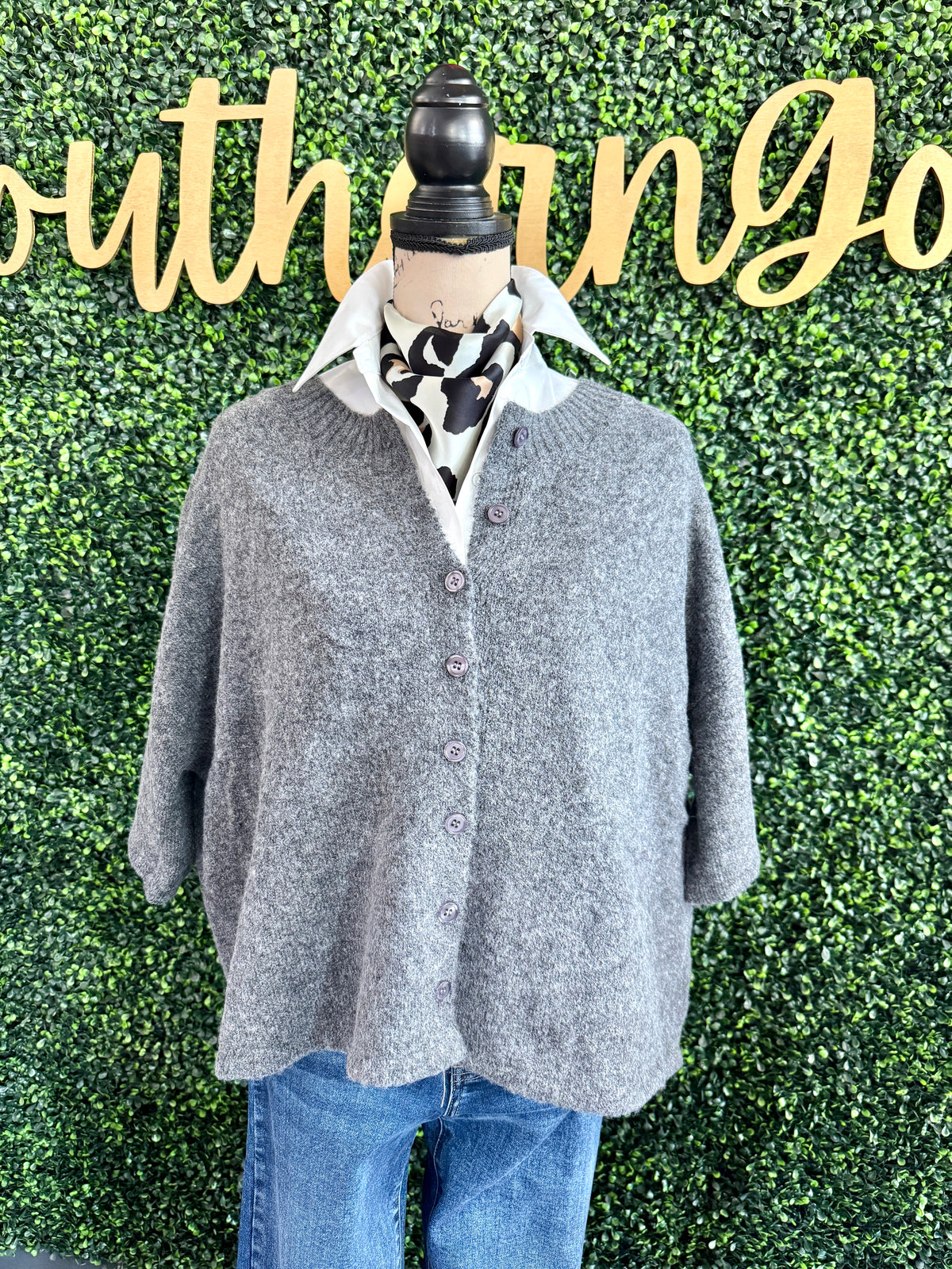 Briggs Grey Cardigan