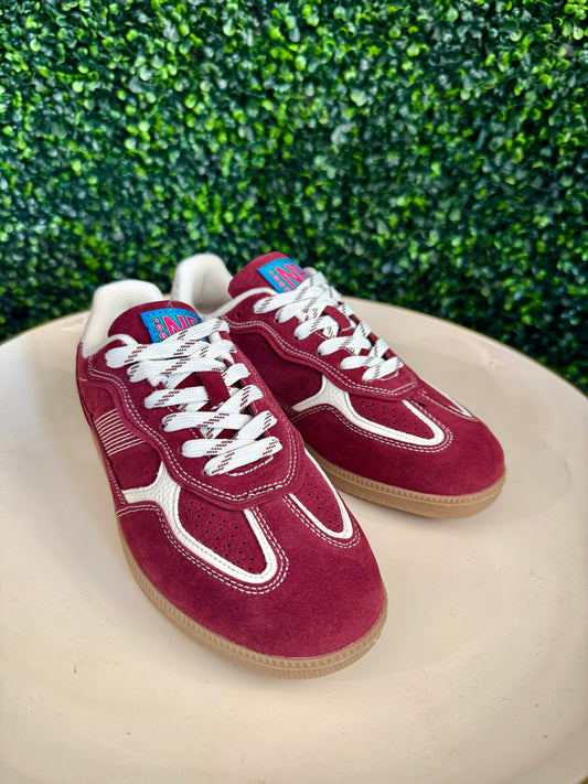 Bracken Maroon Sneaker