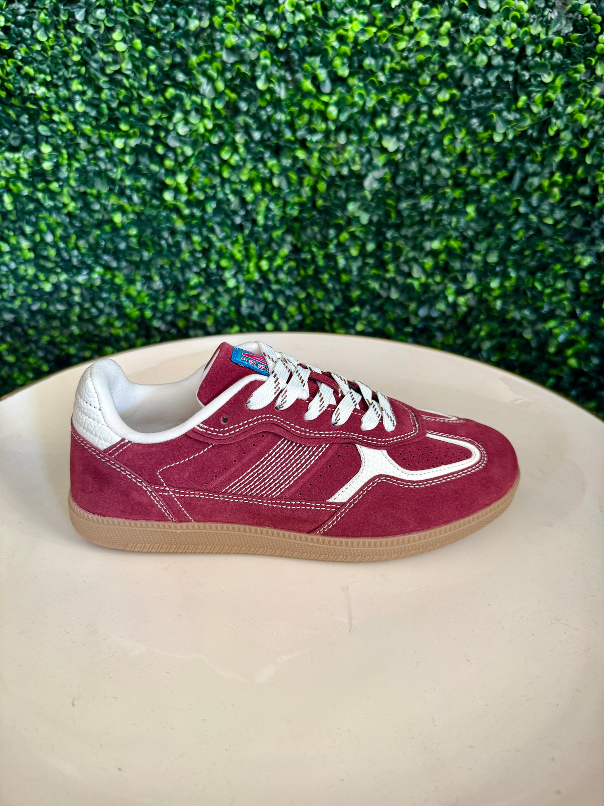 Bracken Maroon Sneaker