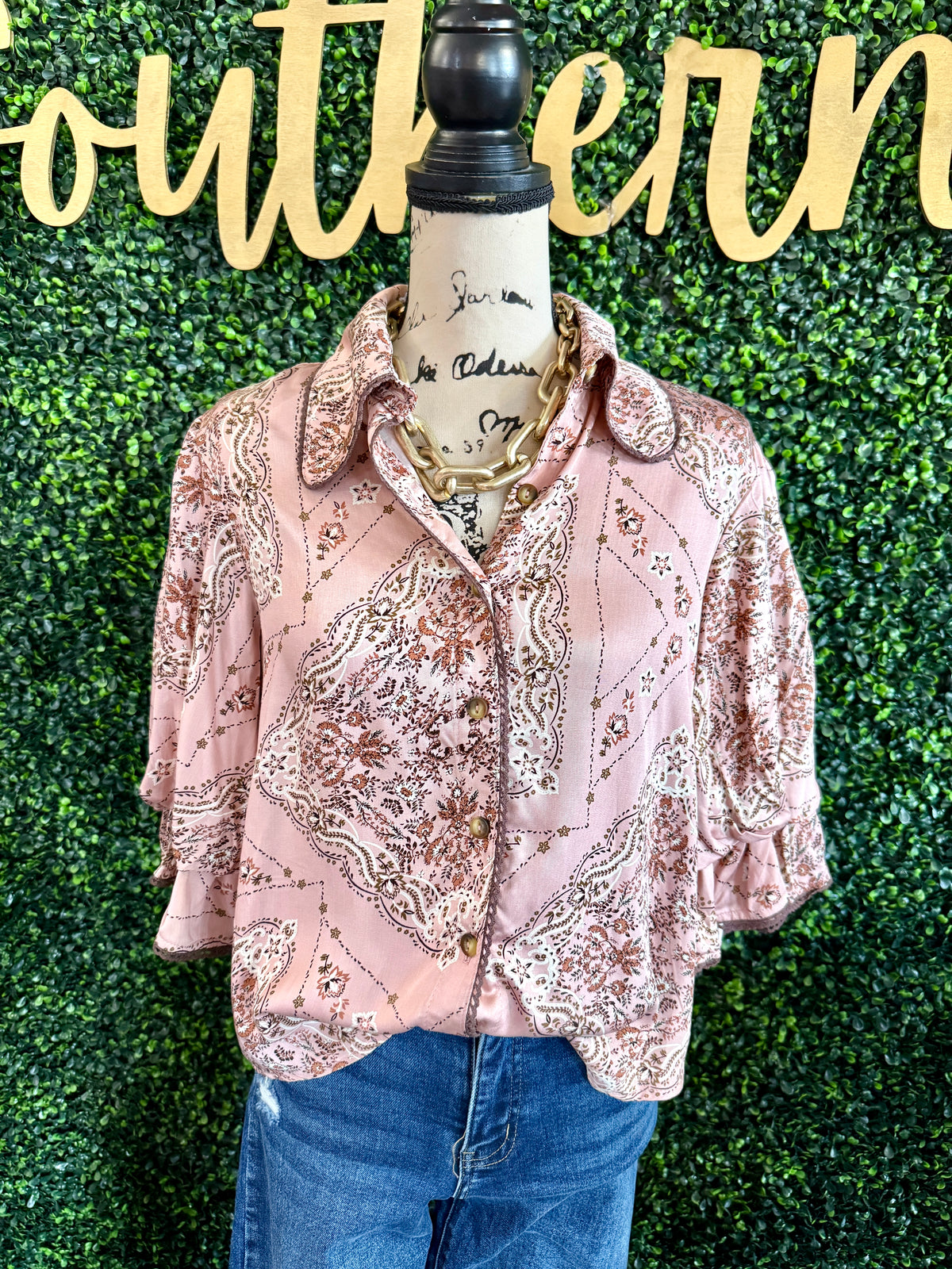 Rosie Bandana Top