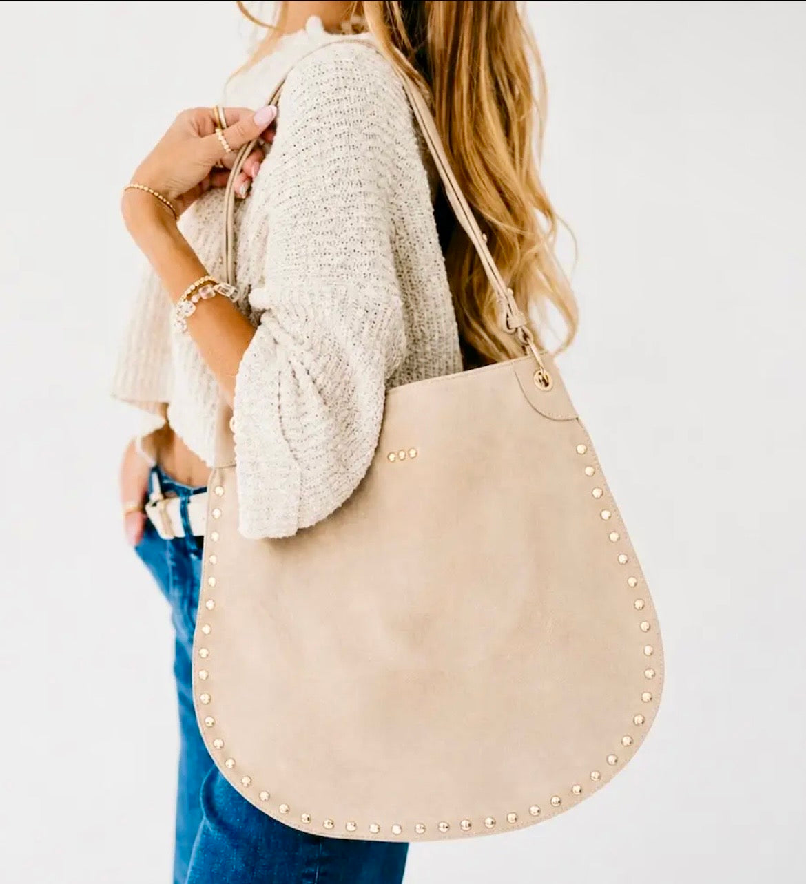 Rosalie Rivet Oak Bag