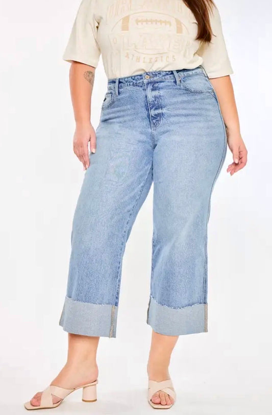 90's Plus Cropped Jean