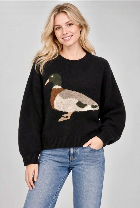 Mallard Black Sweater