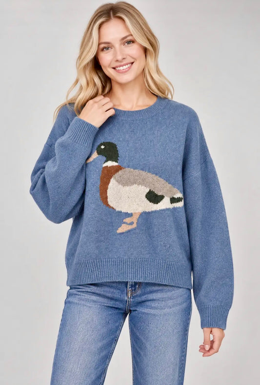 Mallard Denim Sweater