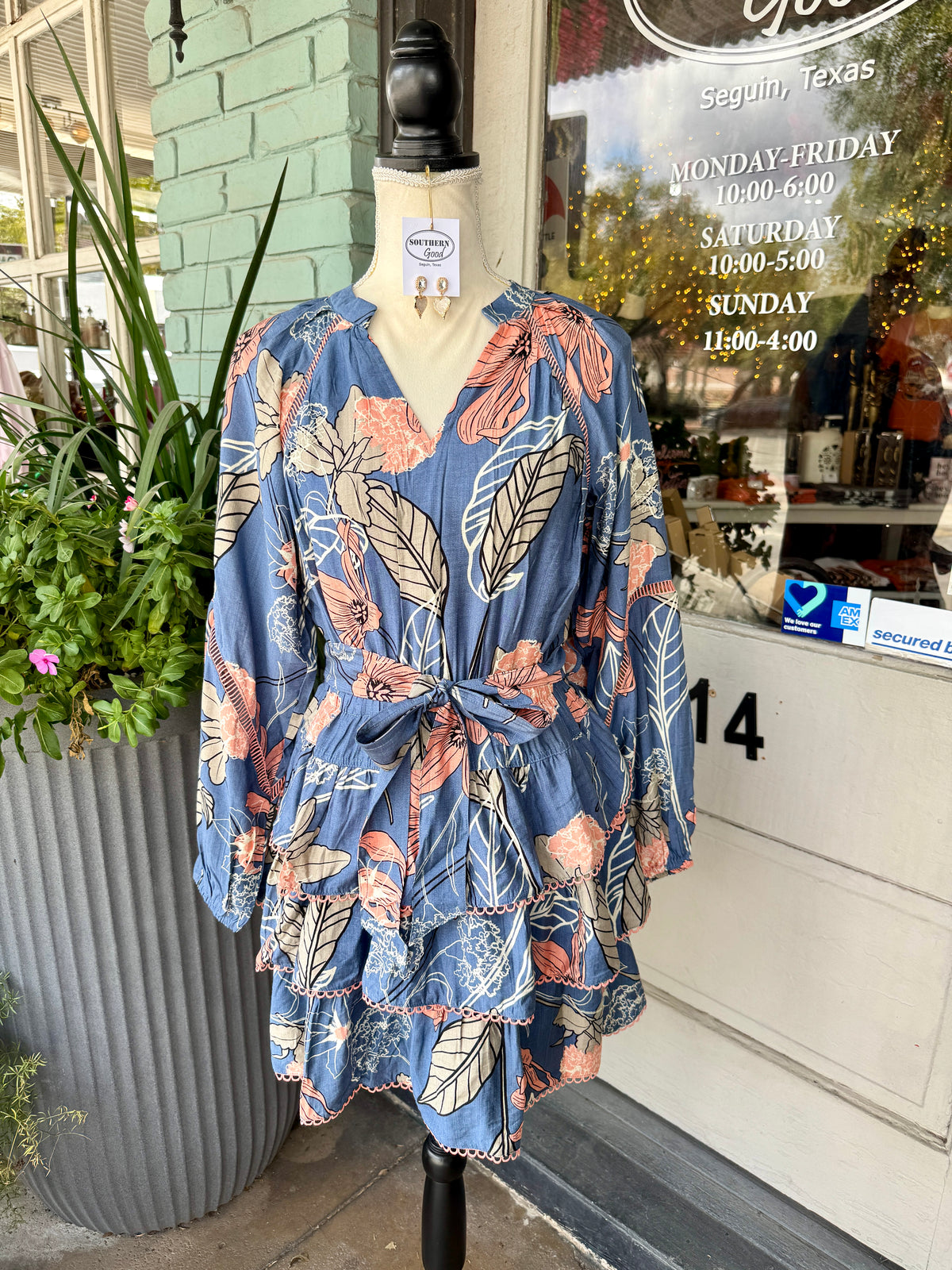 Isa Tiered Dress