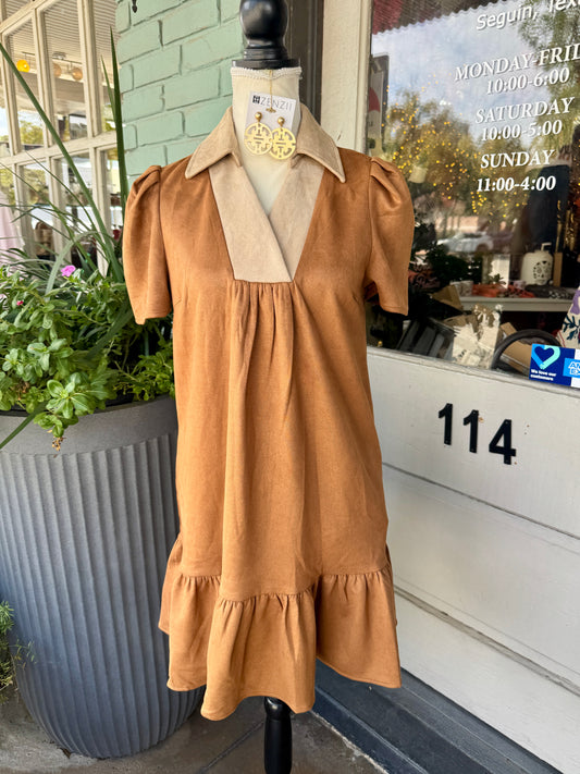 Kadance Camel Dress