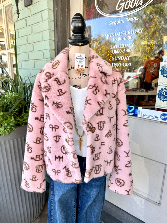 Branded Fur Jacket
