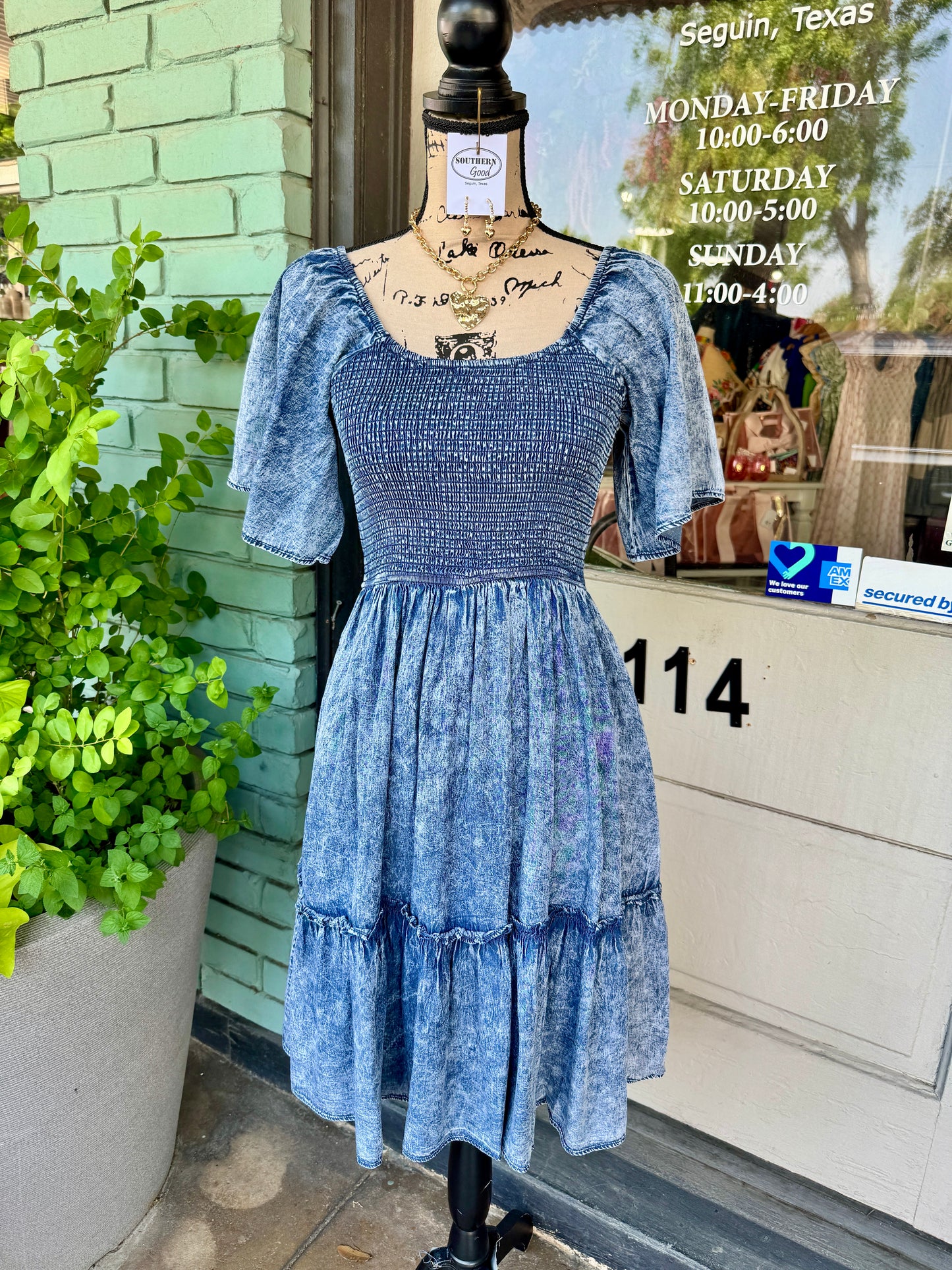 Rowell Denim Dress