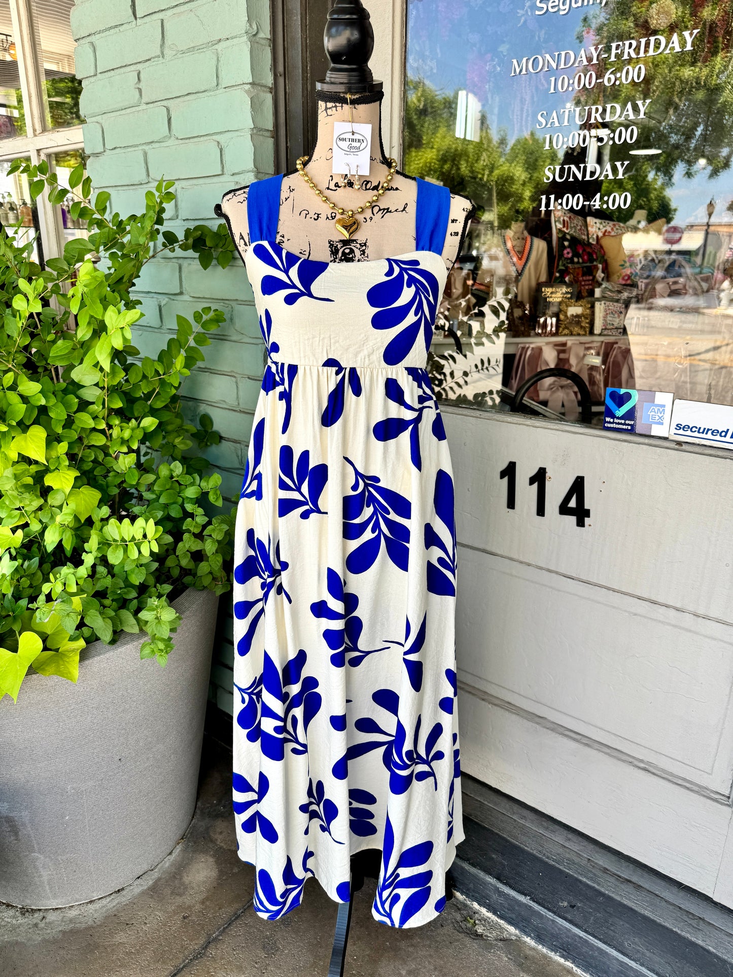 Cambry Blue Midi