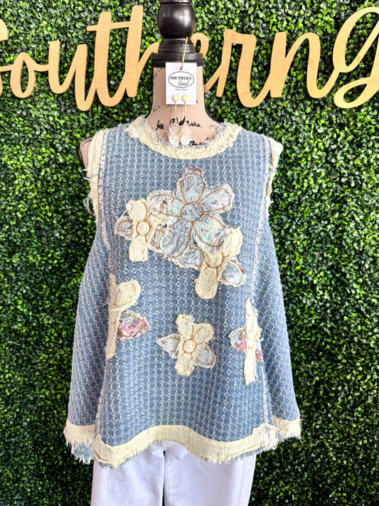 Dutton Patchwork Top