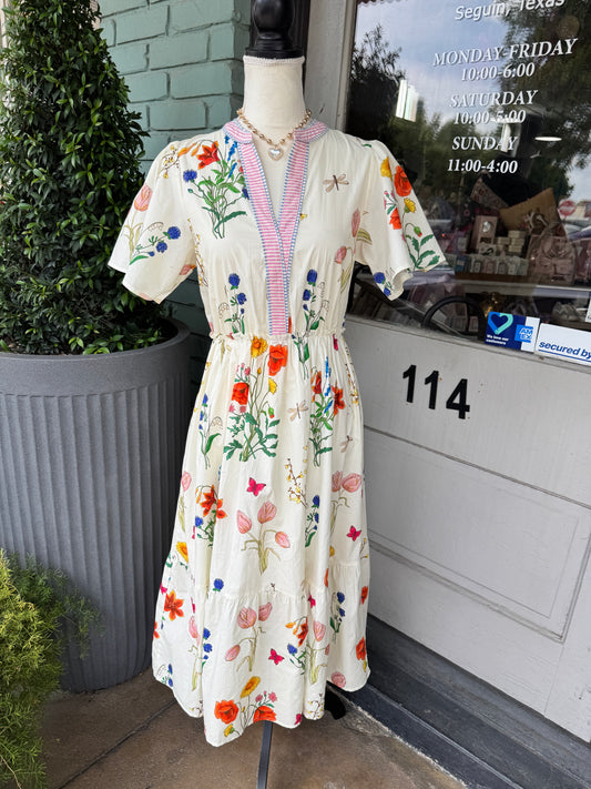 Scottie Floral Midi
